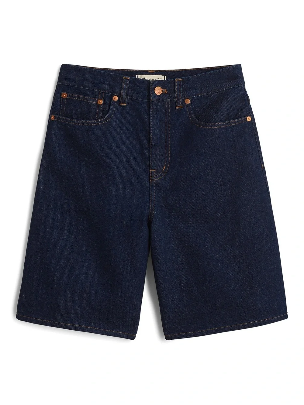 Madewell The 1997 Denim Bermuda Short In Bronxville Wash Size 23